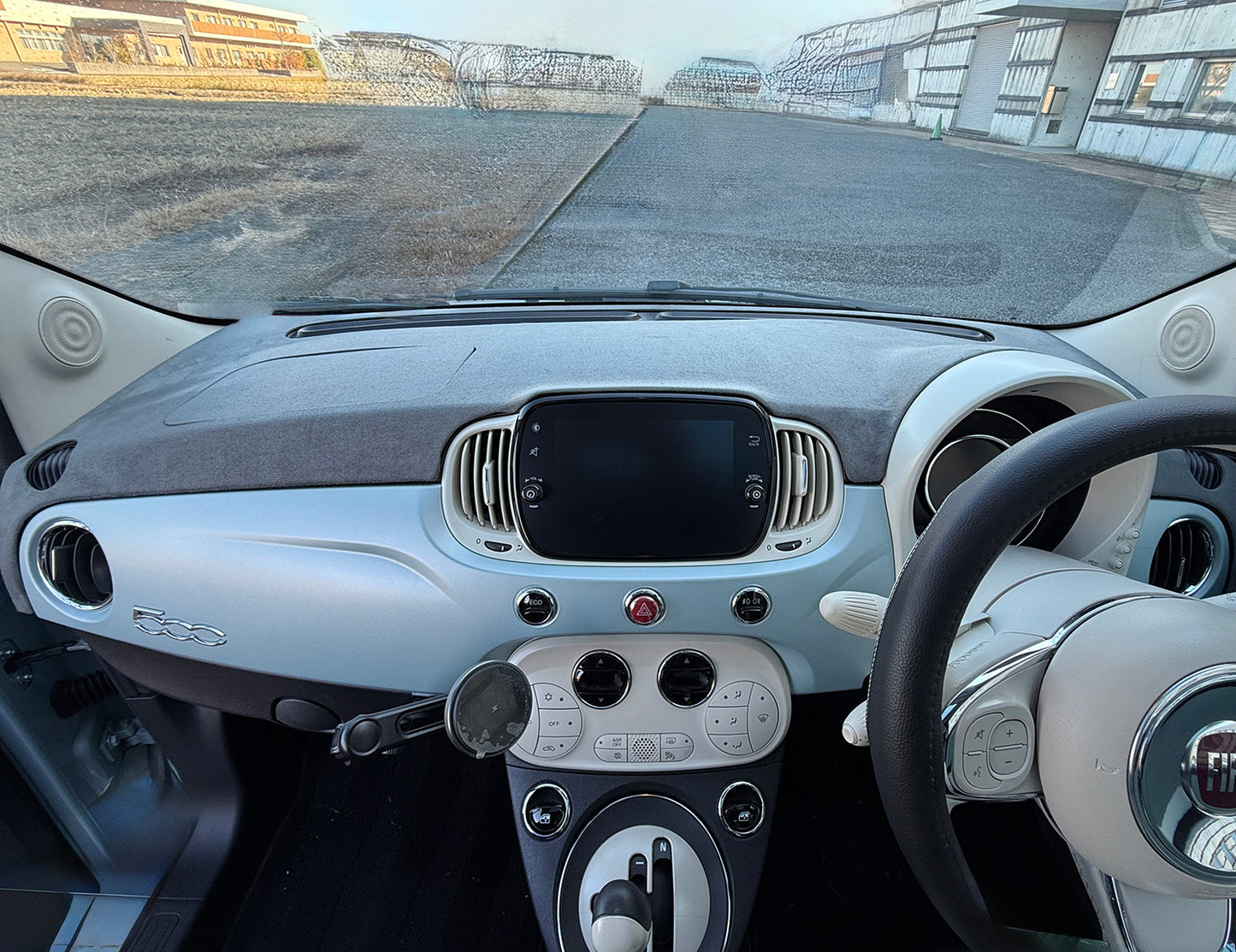 FIAT500 ダッシュボードパネル 右ハンドル用　シリーズ3