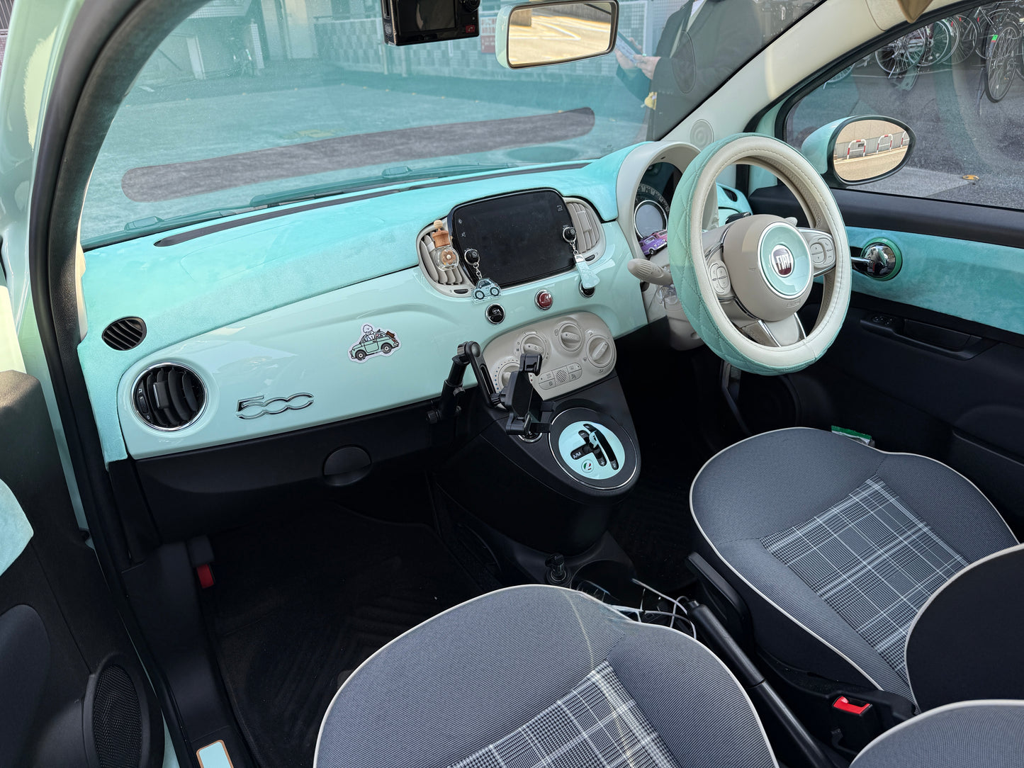 FIAT500 ダッシュボードパネル 右ハンドル用　シリーズ3