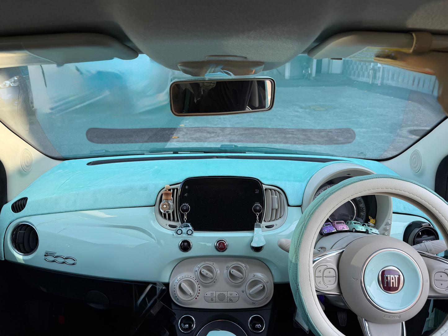 FIAT500 ダッシュボードパネル 右ハンドル用　シリーズ3