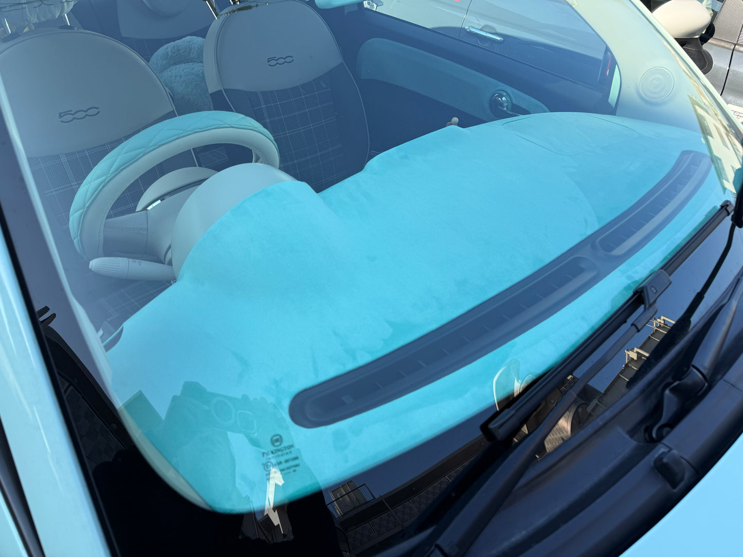 FIAT500 ダッシュボードパネル 右ハンドル用　シリーズ3