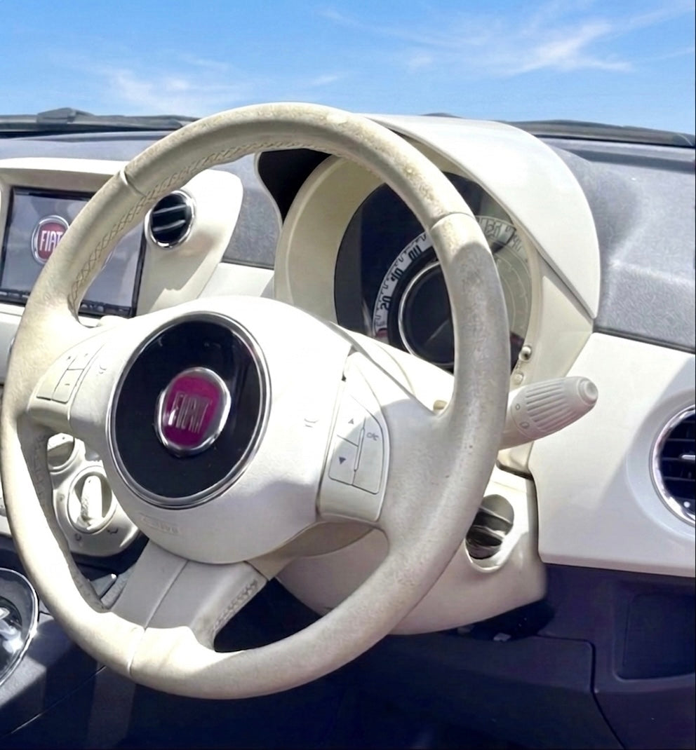 メーターバイザー　FIAT500 シリーズ～3　前期右ハンドル用