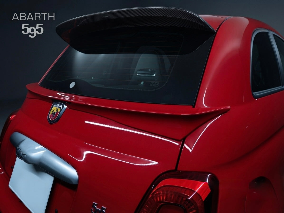 FIAT500　ABARTH500　リアゲートスポイラー　全シリーズ