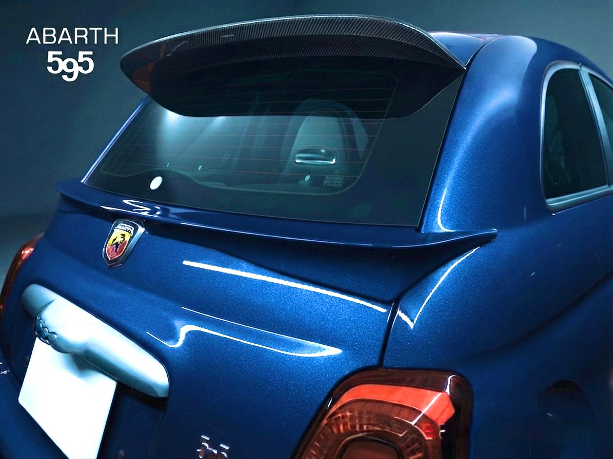 FIAT500　ABARTH500　リアゲートスポイラー　全シリーズ