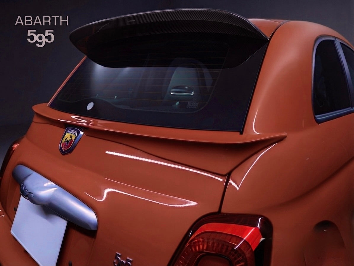 FIAT500　ABARTH500　リアゲートスポイラー　全シリーズ