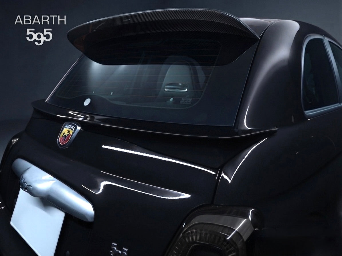 FIAT500　ABARTH500　リアゲートスポイラー　全シリーズ