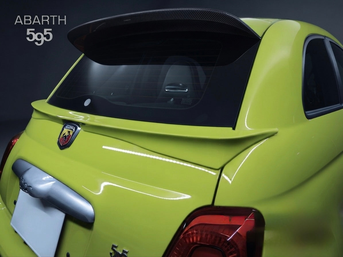FIAT500　ABARTH500　リアゲートスポイラー　全シリーズ