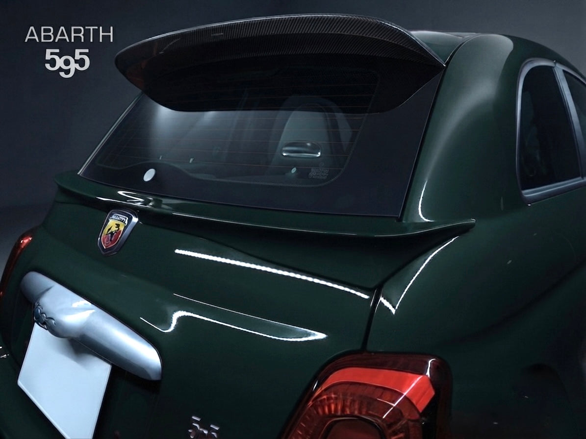 FIAT500　ABARTH500　リアゲートスポイラー　全シリーズ