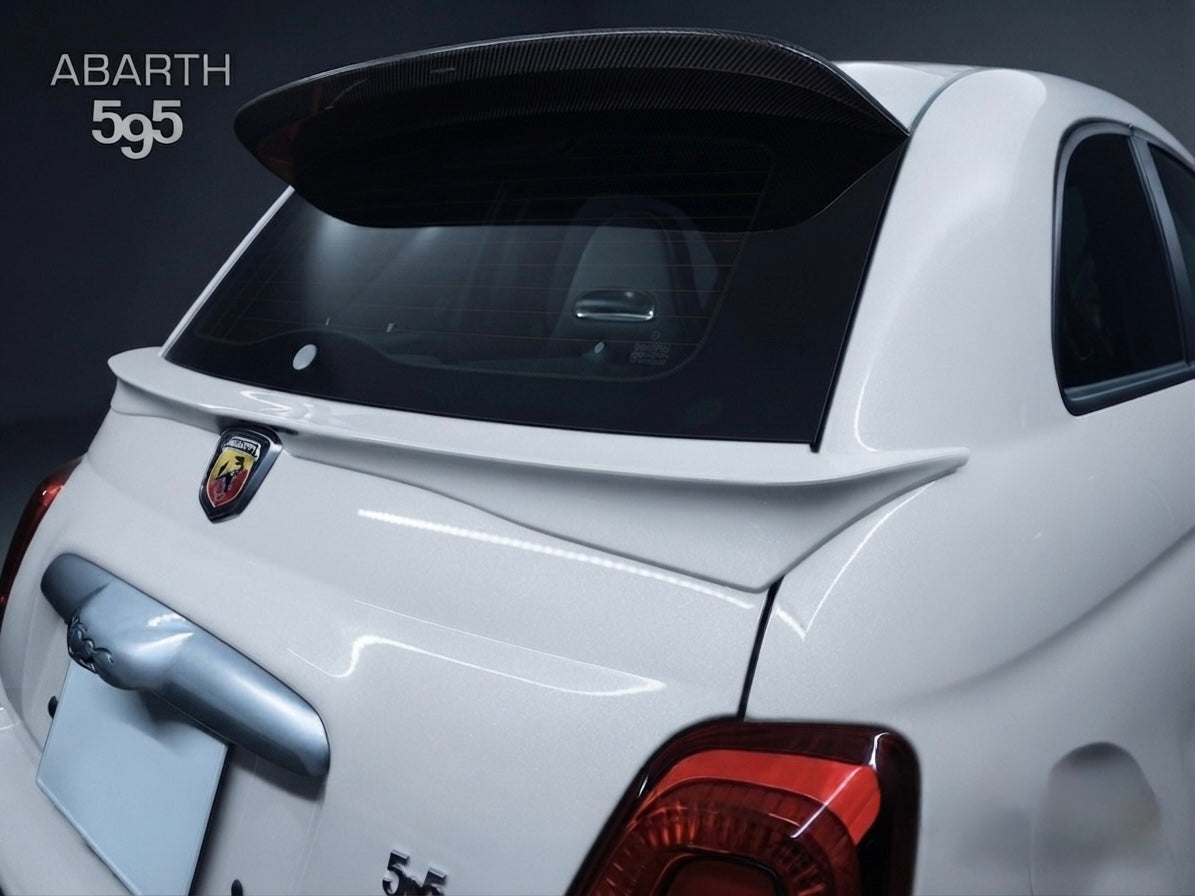 FIAT500　ABARTH500　リアゲートスポイラー　全シリーズ