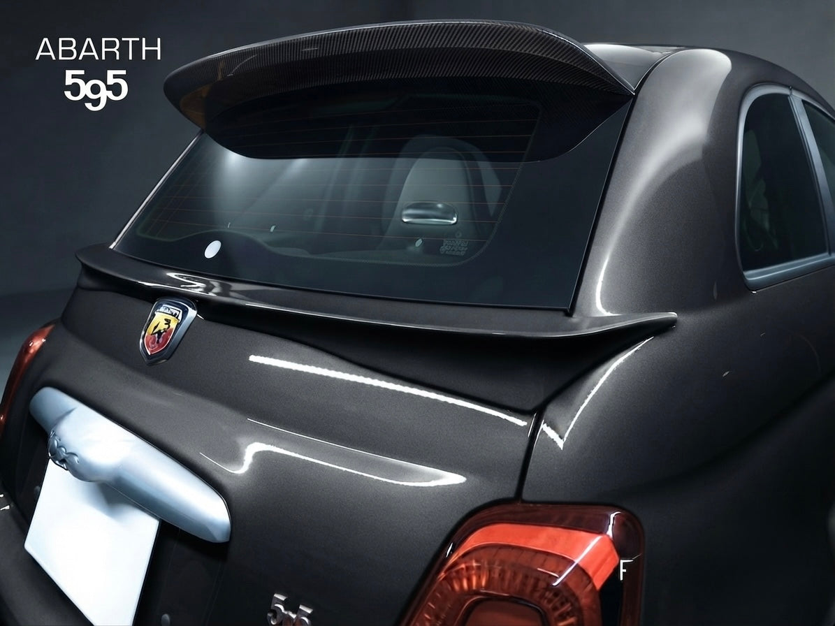 FIAT500　ABARTH500　リアゲートスポイラー　全シリーズ