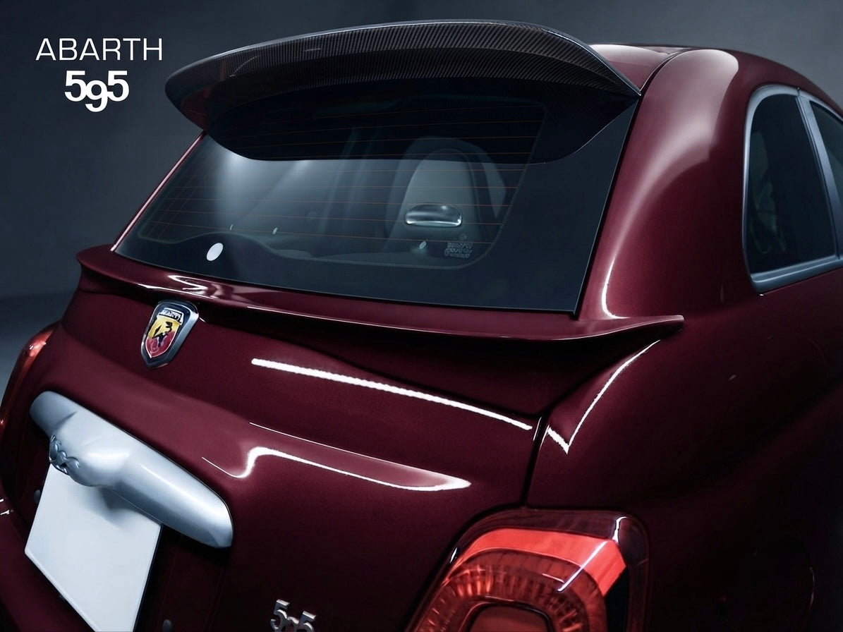 FIAT500　ABARTH500　リアゲートスポイラー　全シリーズ