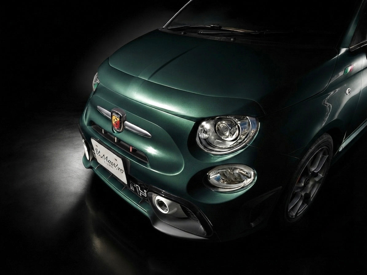 FIAT500　ABARTH500　ボンネットノーズガーニッシュ　全シリーズ