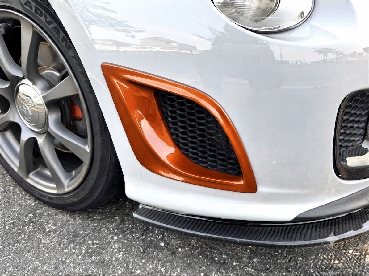 ABARTH500　サイドインタークーラーダクト　シリーズ3
