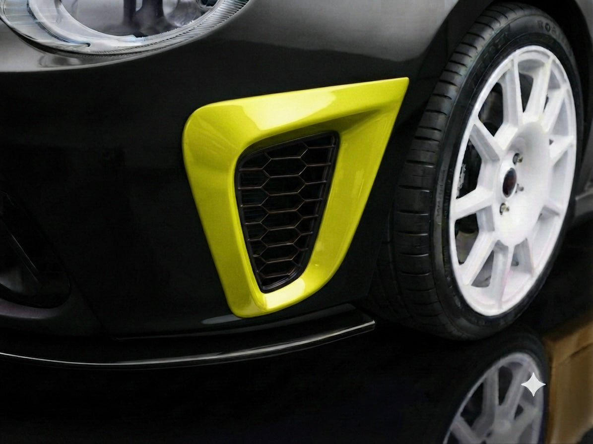 ABARTH500 サイドインタークーラーダクト　シリーズ4～