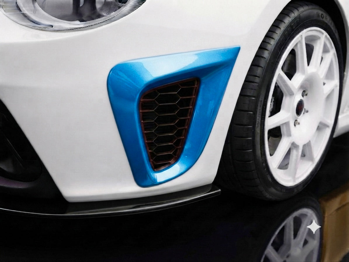 ABARTH500 サイドインタークーラーダクト　シリーズ4～