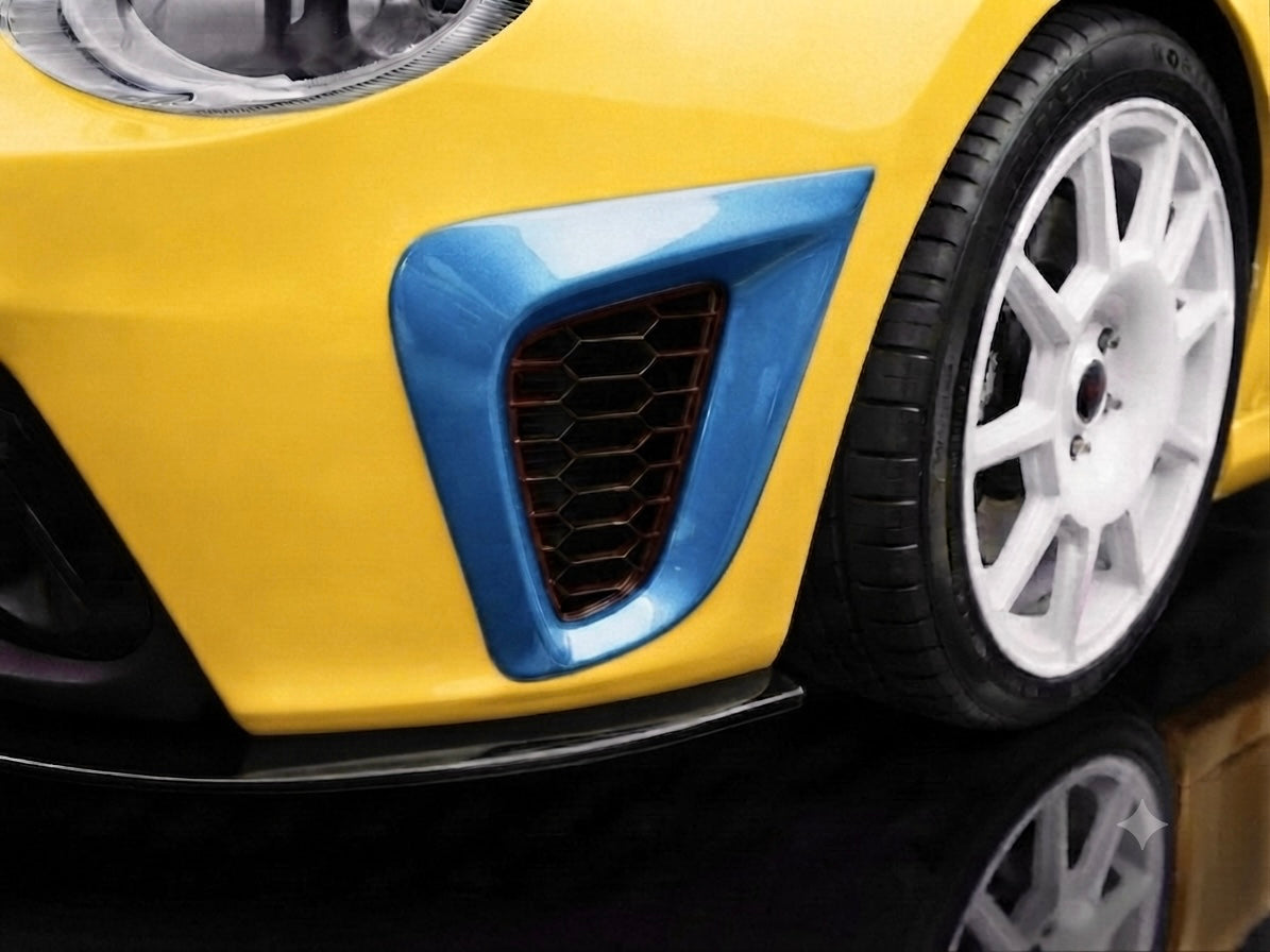 ABARTH500 サイドインタークーラーダクト　シリーズ4～