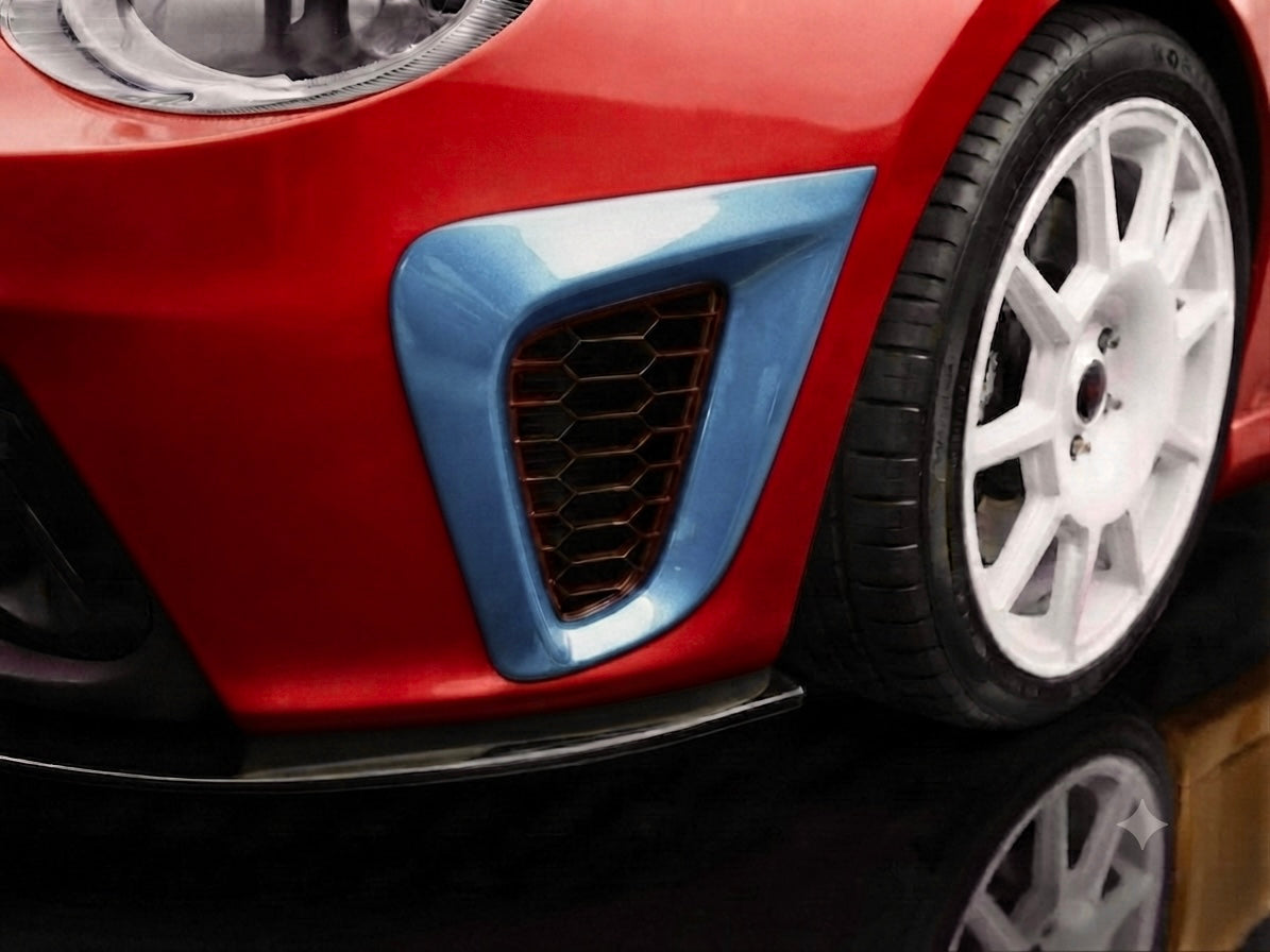 ABARTH500 サイドインタークーラーダクト　シリーズ4～