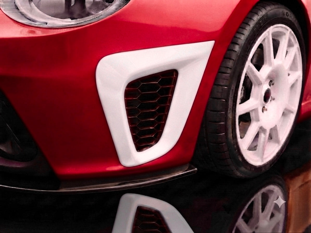 ABARTH500 サイドインタークーラーダクト　シリーズ4～