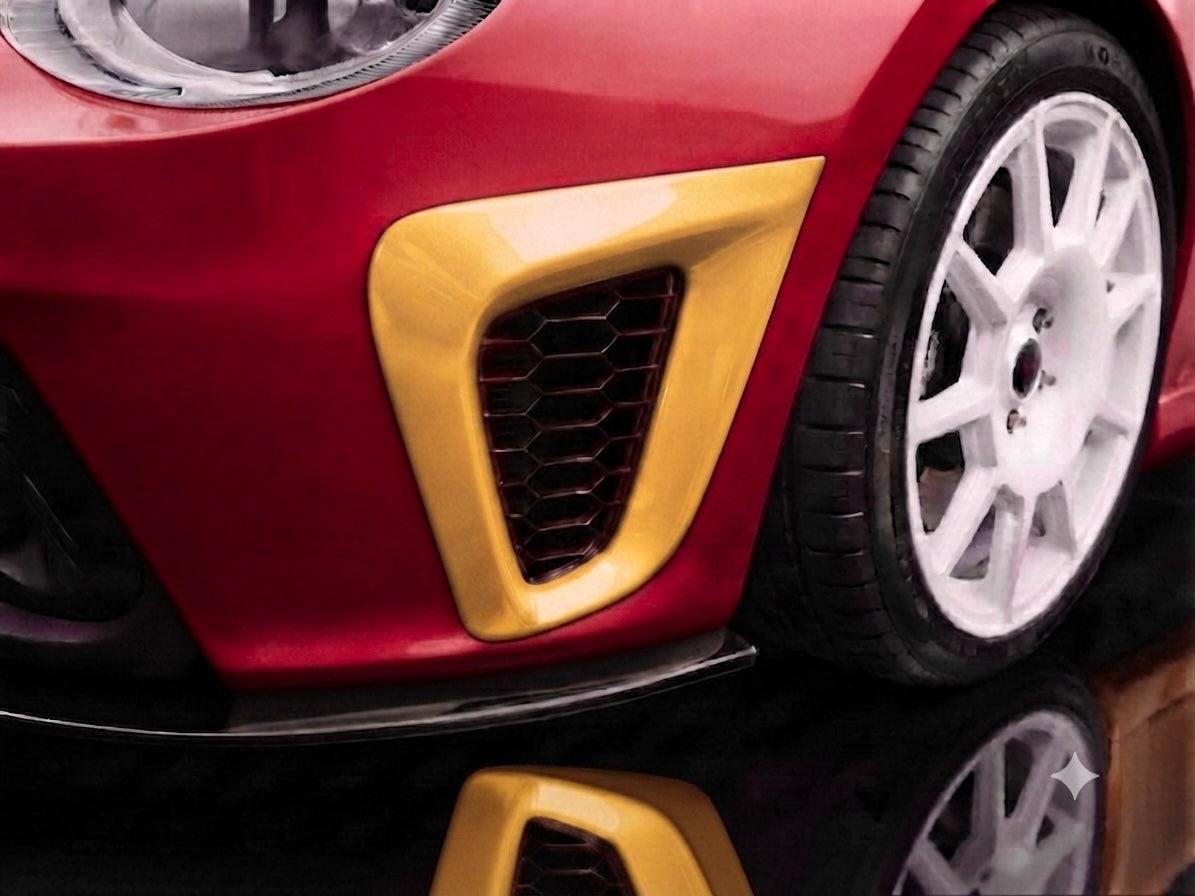 ABARTH500 サイドインタークーラーダクト　シリーズ4～