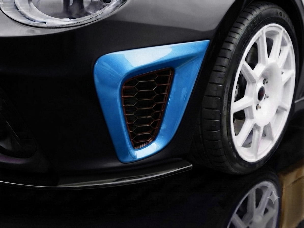 ABARTH500 サイドインタークーラーダクト　シリーズ4～