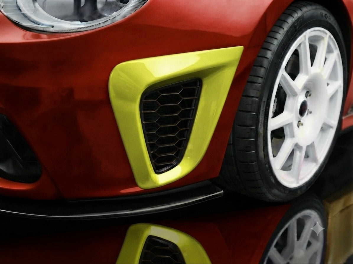 ABARTH500 サイドインタークーラーダクト　シリーズ4～