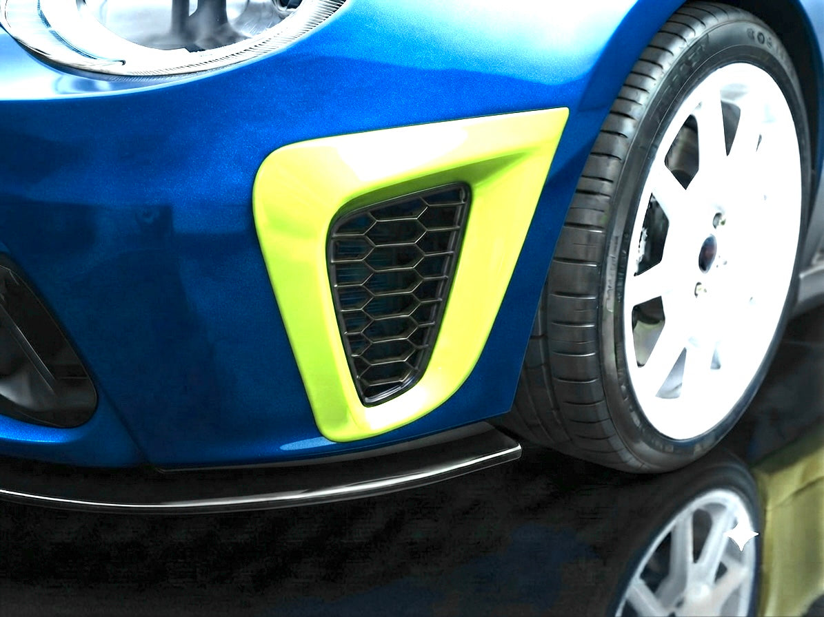 ABARTH500 サイドインタークーラーダクト　シリーズ4～
