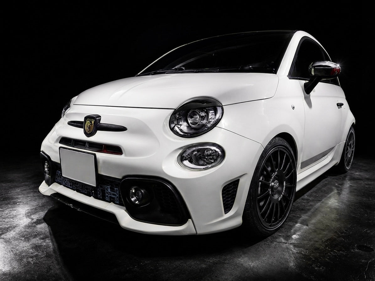 ABARTH500 フロントバンパーガーニッシュ　シリーズ4～