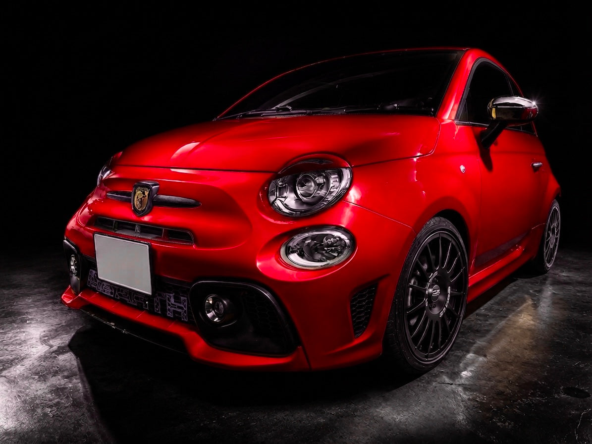 ABARTH500 フロントバンパーガーニッシュ　シリーズ4～