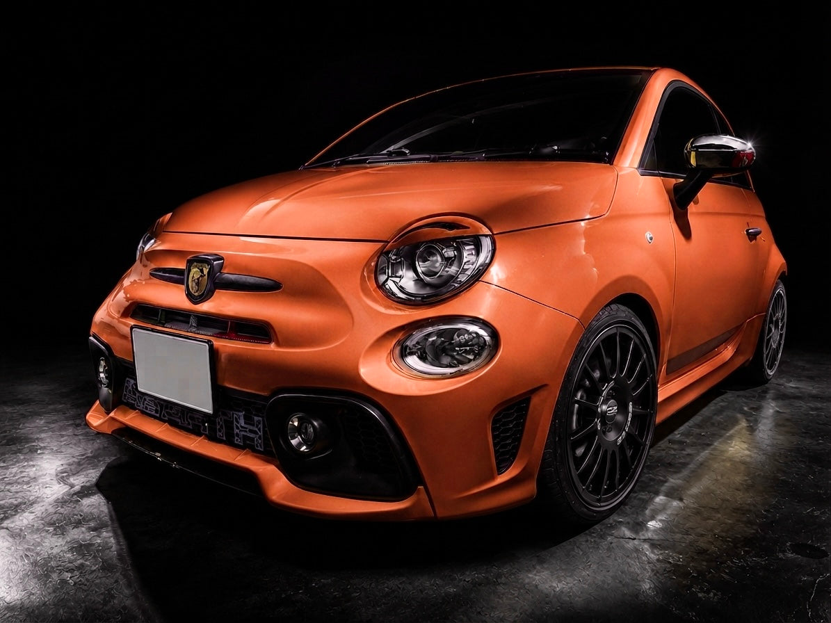 ABARTH500 フロントバンパーガーニッシュ　シリーズ4～