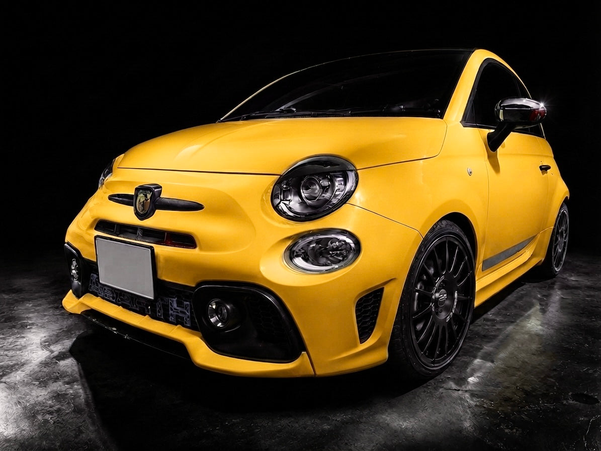 ABARTH500 フロントバンパーガーニッシュ　シリーズ4～