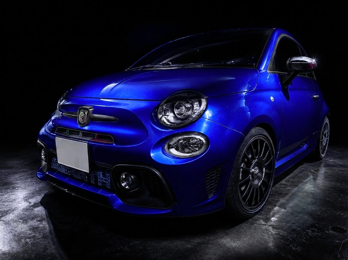 ABARTH500 フロントバンパーガーニッシュ　シリーズ4～