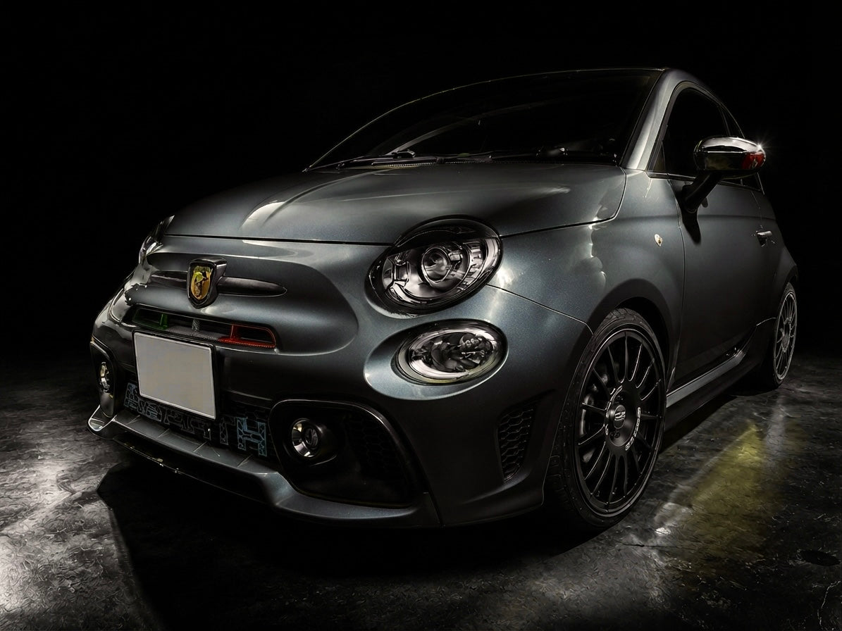 ABARTH500 フロントバンパーガーニッシュ　シリーズ4～