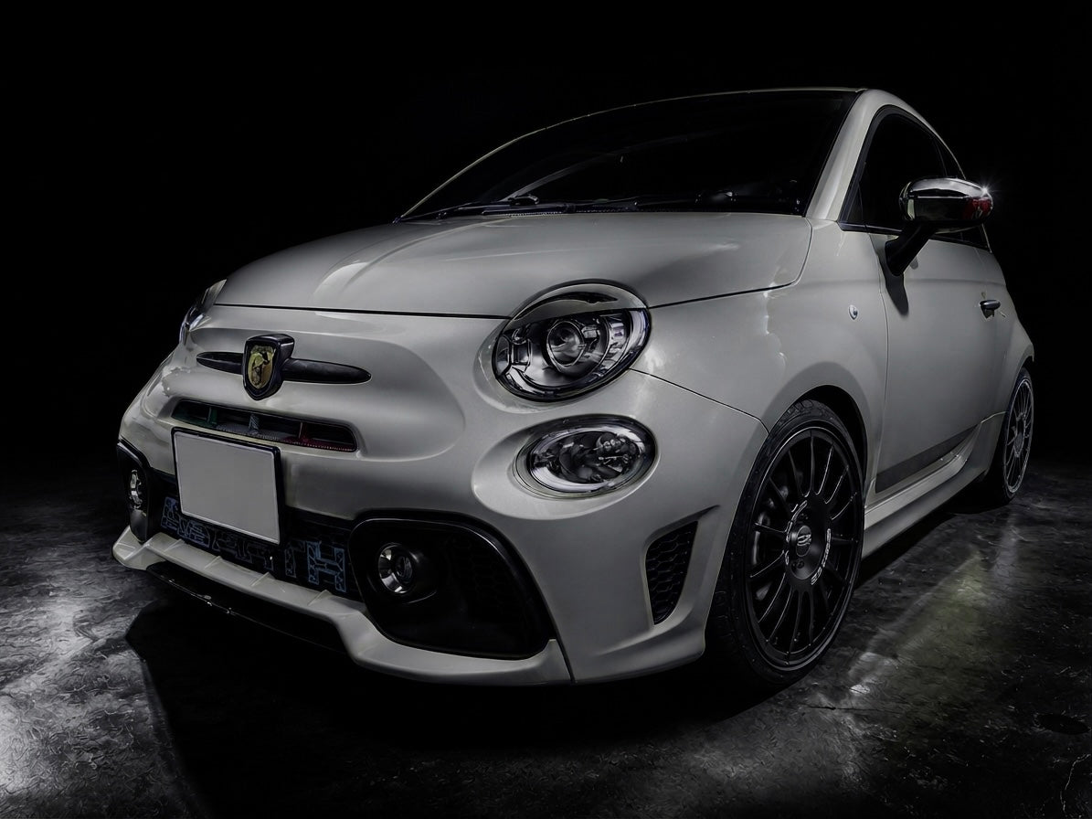 ABARTH500 フロントバンパーガーニッシュ　シリーズ4～