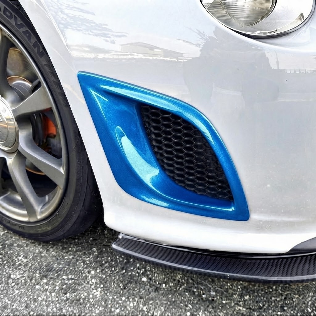ABARTH500　サイドインタークーラーダクト　シリーズ3