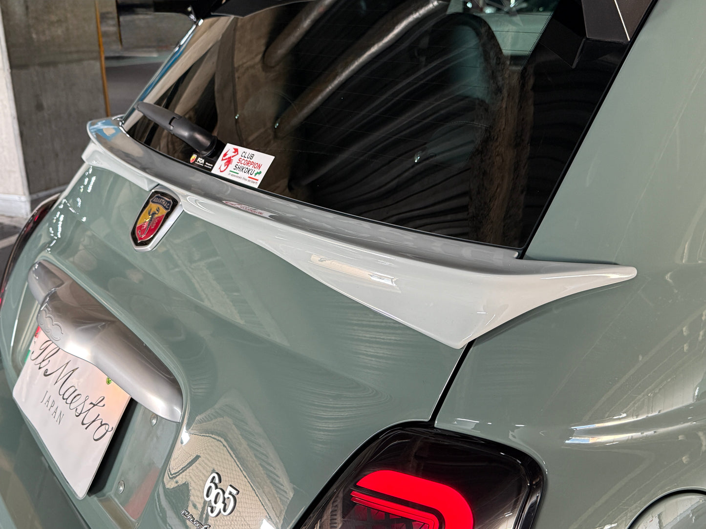 FIAT500　ABARTH500　リアゲートスポイラー　全シリーズ