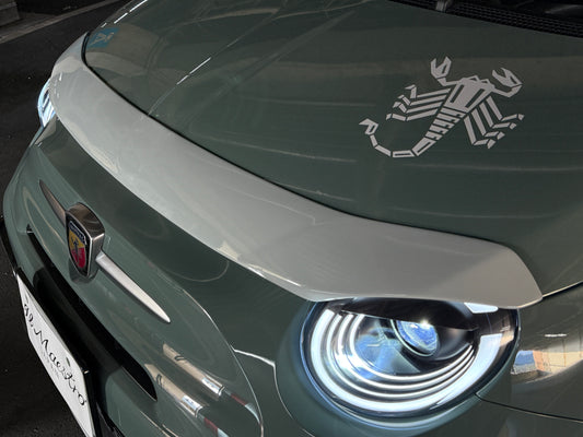 FIAT500　ABARTH500　ボンネットノーズガーニッシュ　全シリーズ