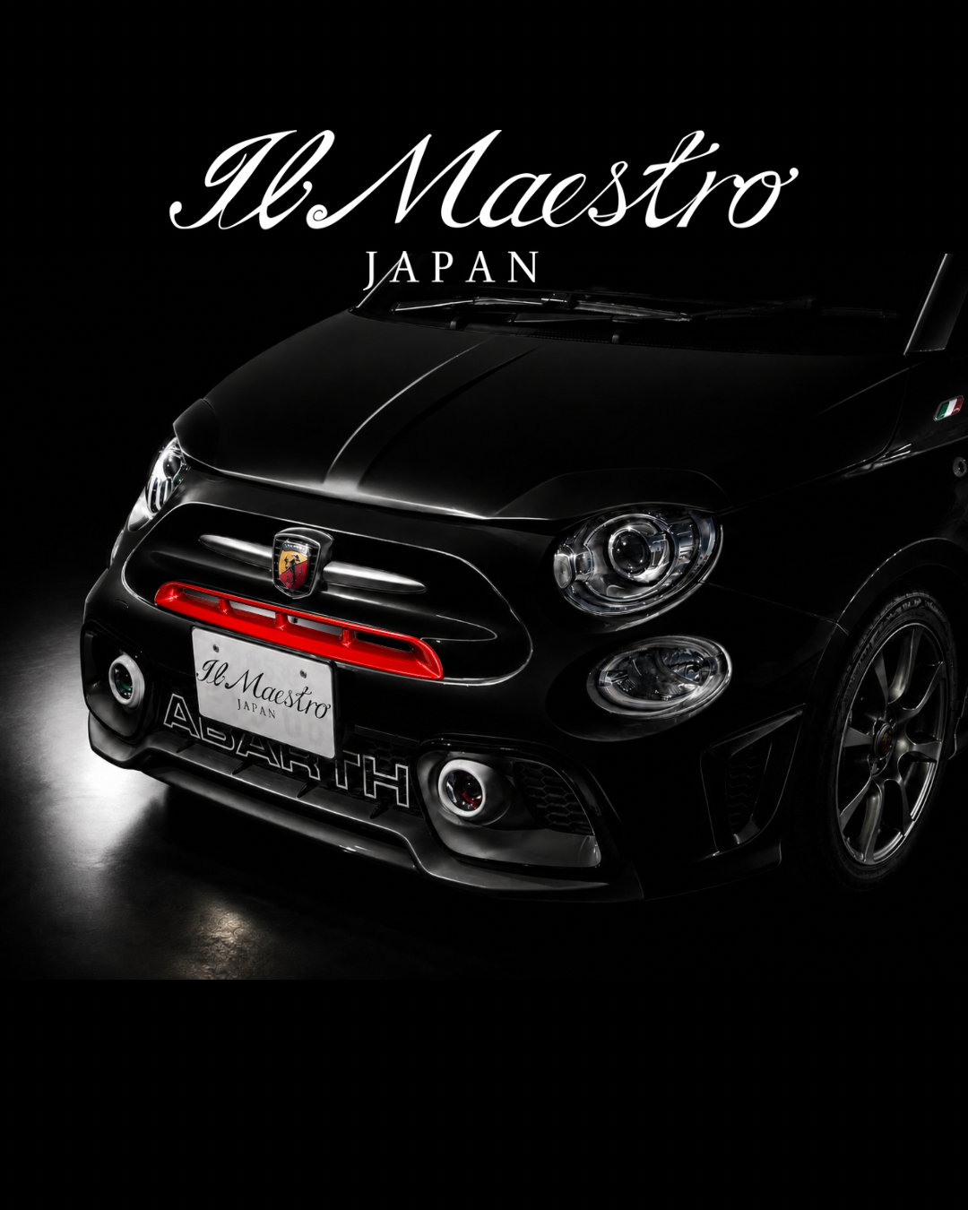 ABARTH500  フロントインテークガーニッシュ　シリーズ4～