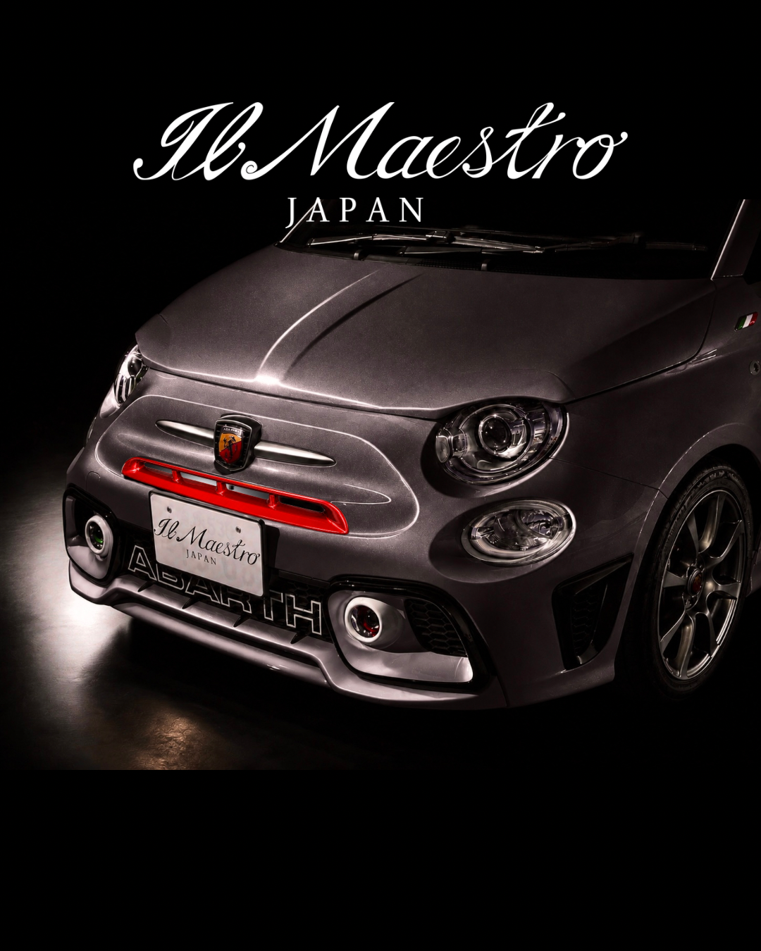 ABARTH500  フロントインテークガーニッシュ　シリーズ4～