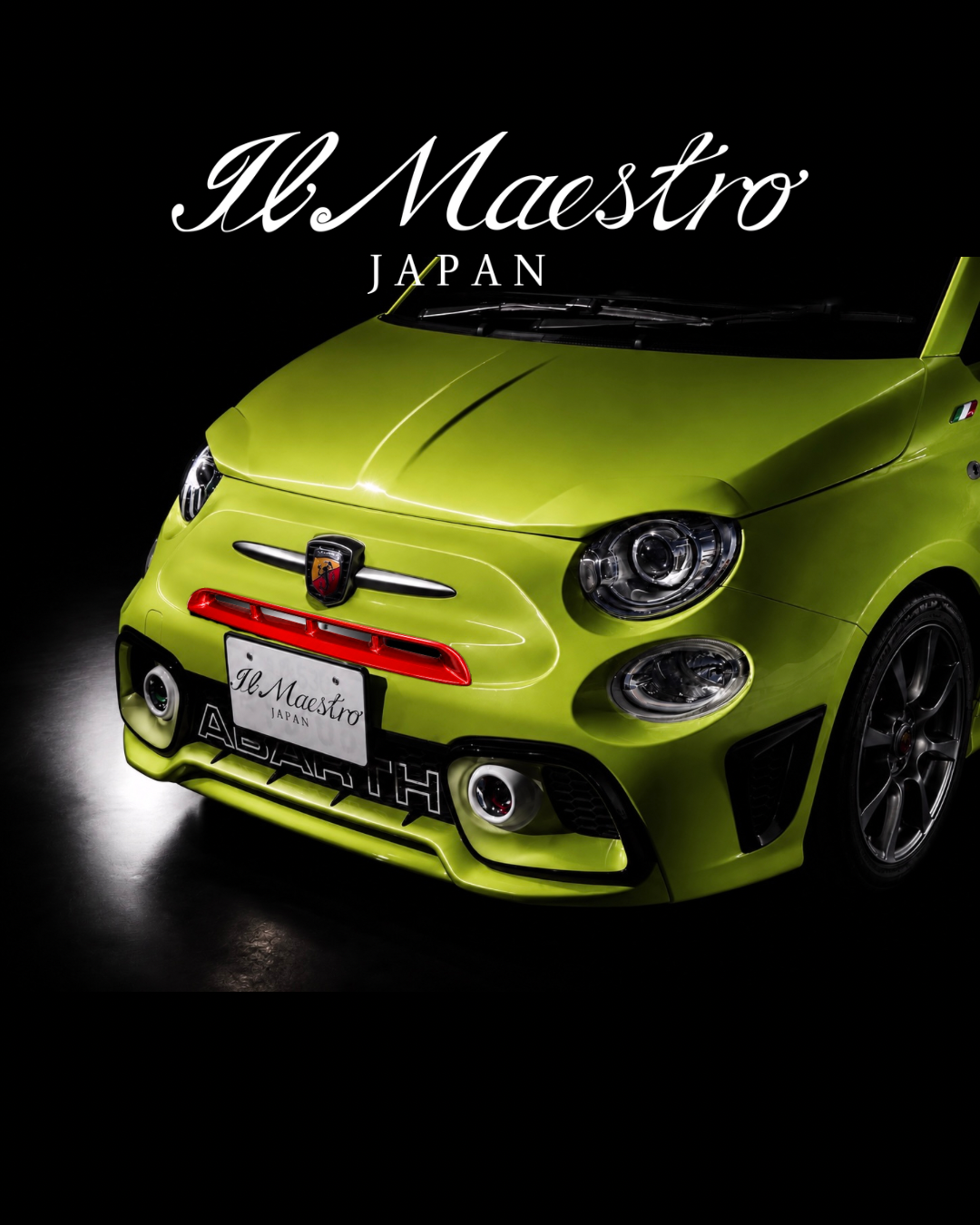 ABARTH500  フロントインテークガーニッシュ　シリーズ4～