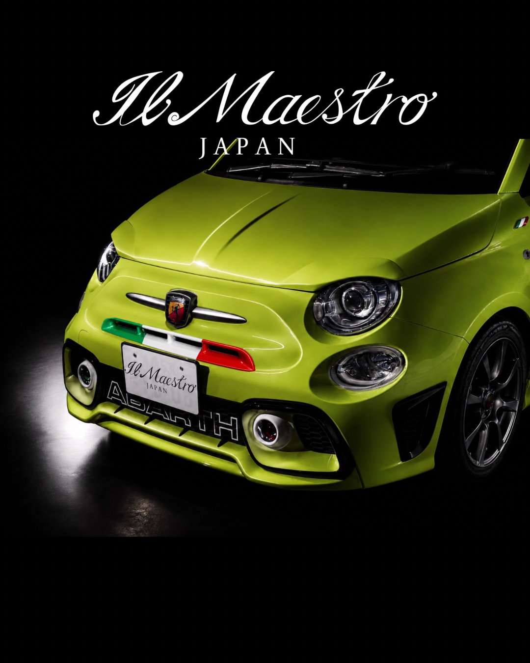 ABARTH500  フロントインテークガーニッシュ　シリーズ4～