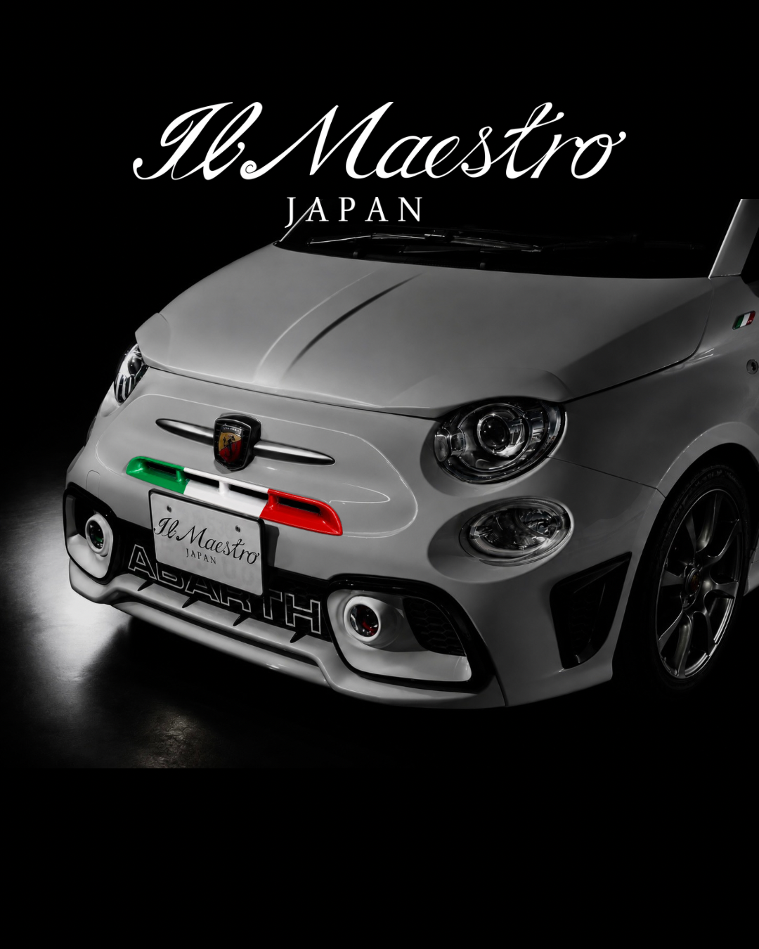 ABARTH500  フロントインテークガーニッシュ　シリーズ4～