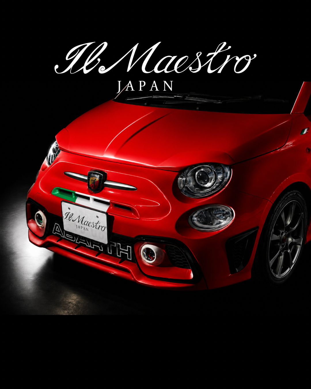 ABARTH500  フロントインテークガーニッシュ　シリーズ4～