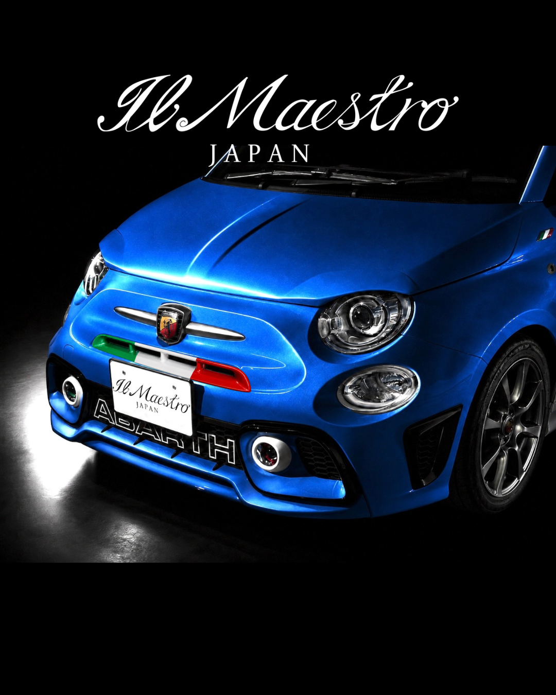 ABARTH500  フロントインテークガーニッシュ　シリーズ4～