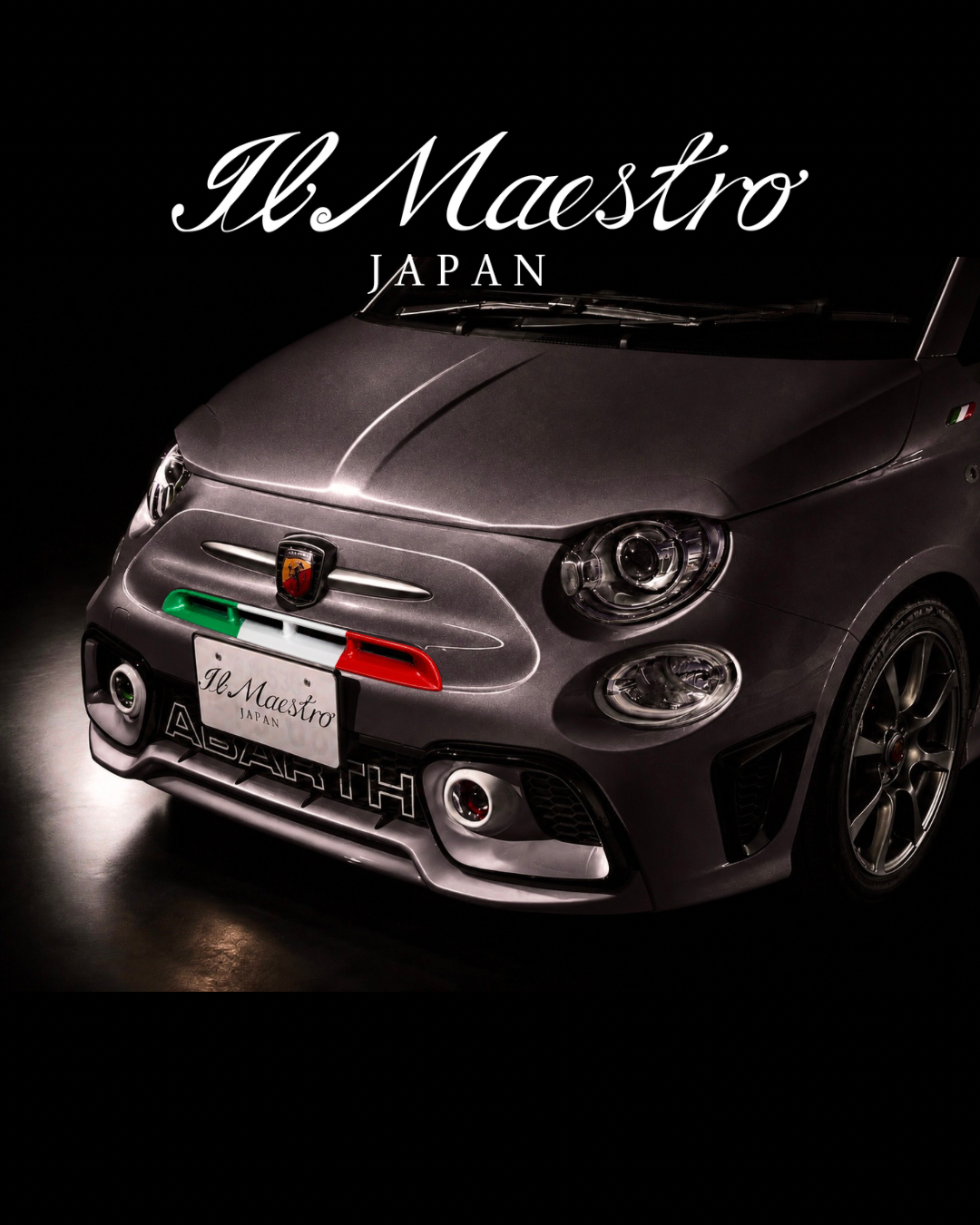 ABARTH500  フロントインテークガーニッシュ　シリーズ4～