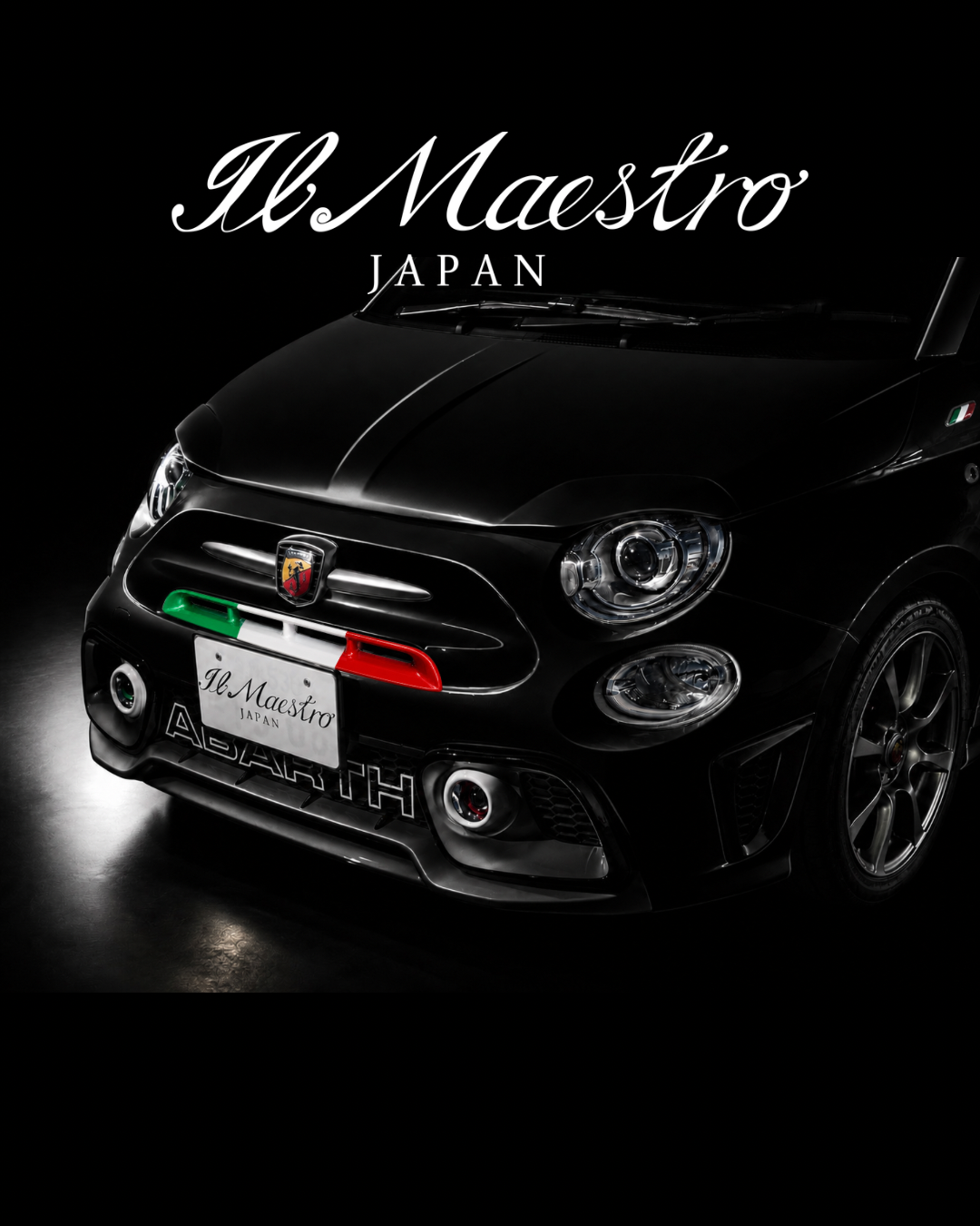 ABARTH500  フロントインテークガーニッシュ　シリーズ4～