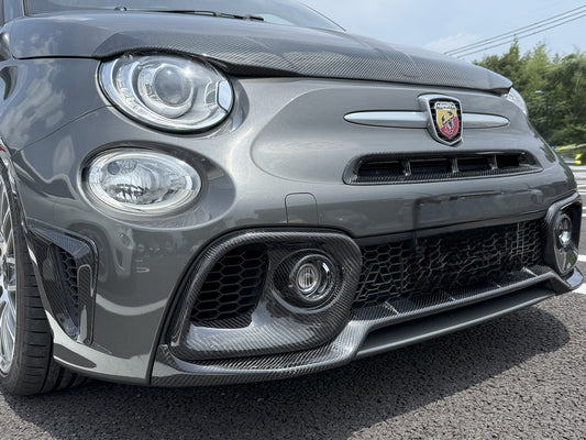 ABARTH500　フォグランプガーニッシュ　シリーズ4～